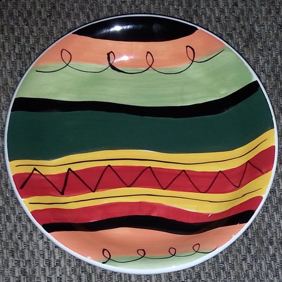 4 Vtg HAUSENWARE Plate DESIGNER MARY JANE MITCHEL - Picture 2 of 5